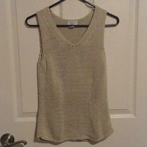 Knitted tank